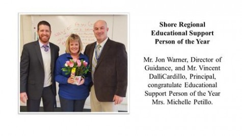 Educational Support Person of the Year, Mrs. Michelle Petillo