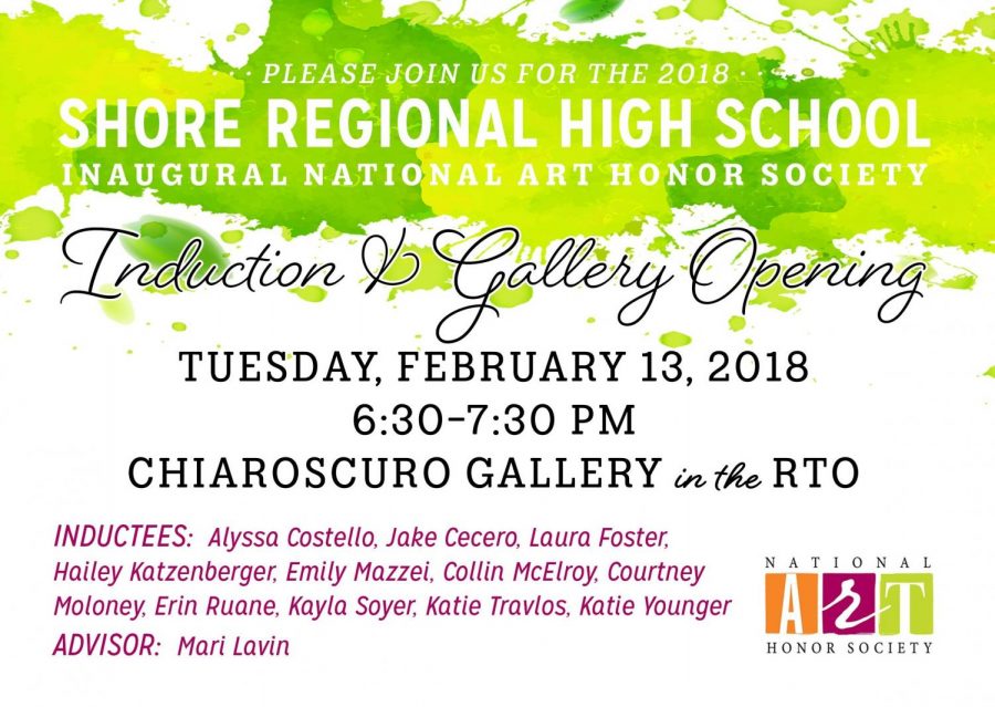 SRHS National Art Society to hold induction ceremony