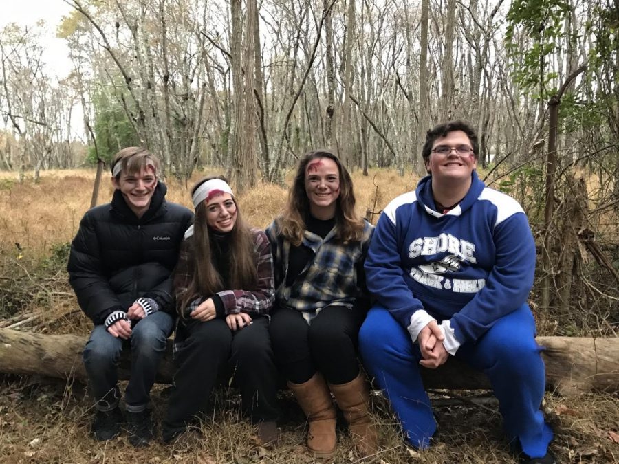 Interact scares at Allaire State Park Haunted Hayride